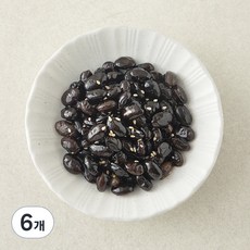 집반찬연구소 검은콩조림, 150g, 6개