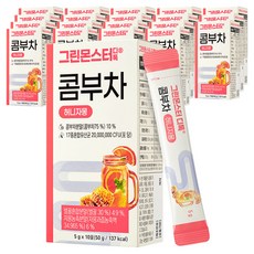 그린몬스터 디톡 허니자몽 콤부차, 5g, 10개입, 20개