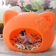 Redpuppy 寵物屋+坐墊, 橙色/78(30)