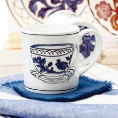 Twig NEWYORK 藍鳥馬克杯, 白色, 1個