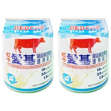 紅牛愛基 低電解質營養液(洗腎後)2入，腎臟病適用配方，補充營養，低負擔, 237ml, 2罐