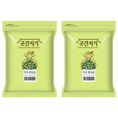 곳간지기 완두콩, 2kg, 2개