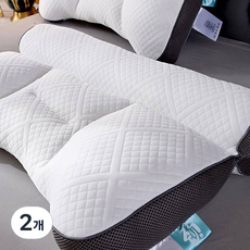 Yehome 助眠5分區頸椎牽引記憶枕, 2個, 混合色