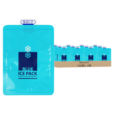 Woorim 半成品凝膠冰袋 附注水器, 100個, 1組