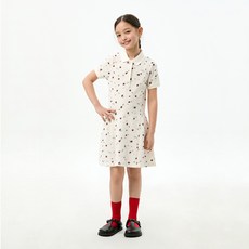 Tommy Hilfiger 兒童百褶Polo棉質洋裝