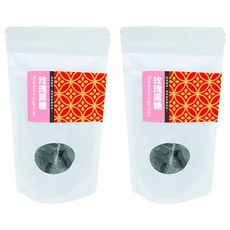 好日好食 玫瑰黑糖 8入 台灣在地製造 真材實料 獨立包裝 隨冲隨飲 清香好氣色, 304g, 2袋