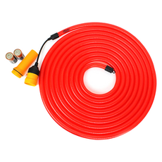 信都產業 DC 警示軟管, 1個, 紅色