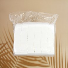 ESTHE HauteZen 切割化妝棉 L號 4*4cm 450g, 1包, 1200入