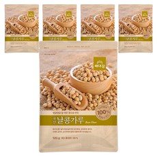 500克生大豆粉, 500g, 5個