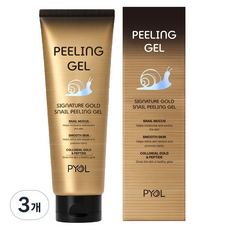 프욜 시그니처 골드 스네일 필링 젤, 160g, 3개