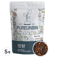 푸른빈 정향 향신료, 100g, 5개