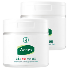 MENTHOLATUM 曼秀雷敦 Acnes 3秒舒緩爽膚棉片, 70片, 2罐