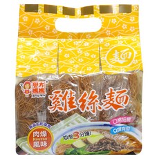 譽方媽媽 雞絲麵 肉燥風味 5入, 300g, 1袋