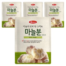움트리 마늘분, 100g, 4개