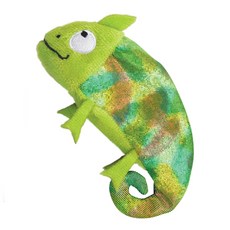 KONG 變色龍貓草玩具 NCM4, 1個, 綠色