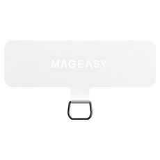 MAGEASY STRAP 掛繩片, 白色, 1個