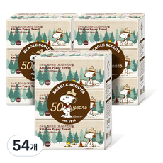 韓國 ITC 花生史努比2層天然漿竹廚巾, 54個, 100入