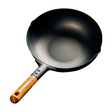 TAKUMI 匠 岩紋炒鍋 鐵炒鍋, 28cm, 1個