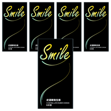Smile 史邁爾 衛生套 0.03 闊度51mm, 12個, 5盒