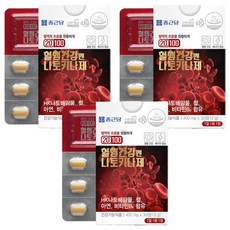 종근당 혈행건강엔 나토키나제 영양제, 30정, 3개