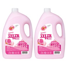 피죤 레귤러 섬유유연제 핑크로즈 본품, 4.21L, 2개