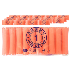 三和美工 半長髮燙髮捲 美容院燙髮專用 1號, 單一顏色, 20個