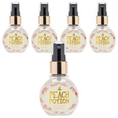 바디홀릭 피치포션 바디미스트 피치 앤 프리지아향, 50ml, 5개