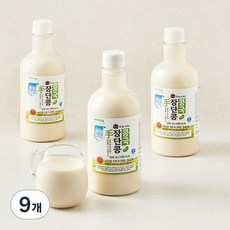 프레시오늘 껍질째 손수 영양가득 진한 저당 파주장단콩 윤성순 장모님 콩국, 500ml, 9개