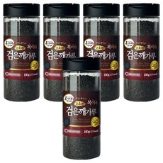 복이네먹거리 국산 고소한 검은깨가루, 100g, 5개