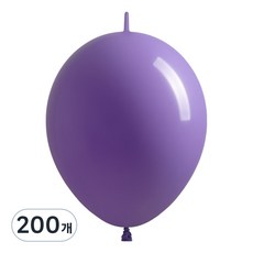 조이벌룬 링커풍선 30cm, 라벤더, 200개