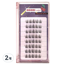 keybo BbiBbi Lash 免膠水假睫毛, 2個, Black Swan