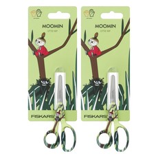 FISKARS 嚕嚕米 小不點 兒童左手剪刀, 混合顏色, 2個