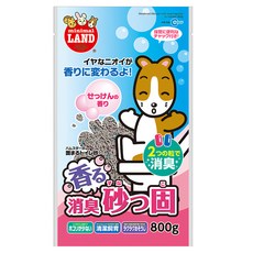 MARUKAN 凝結消臭鼠沙, 800g, 1個
