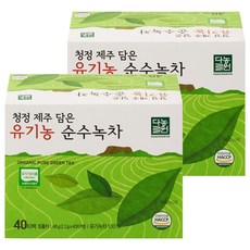 Danongwon 綠茶茶包, 1.2g, 40包, 2盒