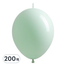 조이벌룬 링커풍선 30cm, 마카롱그린, 200개