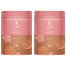 京盛宇 花茶系列 玫瑰紅茶袋茶,10包x2袋,三角立體茶包，斯里蘭卡紅茶，天然玫瑰花，花草茶, 10包, 2袋, 2.5g