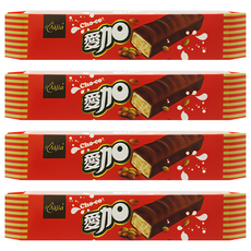 愛加 Cho-co花生巧克力 50個 18g 酥脆口感 獨立包裝, 900g, 4盒