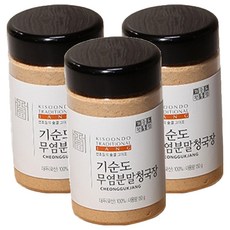 KISOONDO TRADITIONAL JANG 無鹽清麴醬粉, 150g, 3個