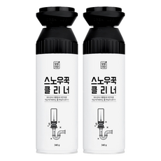 깔끔대장 스노우꾹 클리너, 340g, 2개