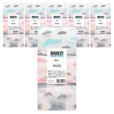 SHABATH 每日日常雲朵沐浴巾, 6個, 混色, 3入