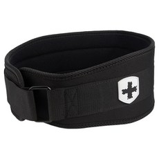 하빈져 슬림핏 폼코어 헬스 벨트, 블랙, 225g