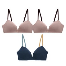 컴포트랩 뉴 코튼 베이직 브라렛 3p 세트