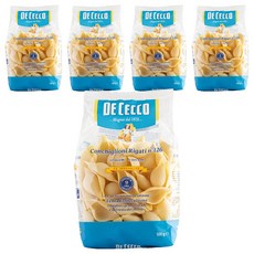 데체코 꼰낄리오니 리가띠 파스타, 500g, 5개