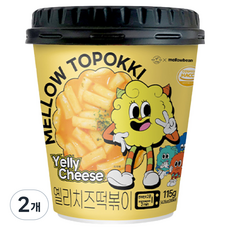 멜로우빈 옐리 치즈 떡볶이, 115g, 2개