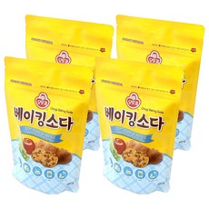 오뚜기 베이킹소다, 400g, 4개
