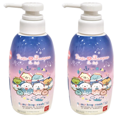 BANDAI 兒童洗髮精 角落生物, 300ml, 2瓶