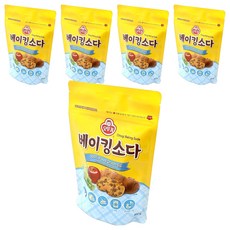 오뚜기 베이킹소다, 400g, 5개