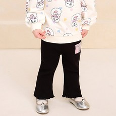 milkmile Esther Bunny 兒童款 春日喇叭羅紋內搭褲