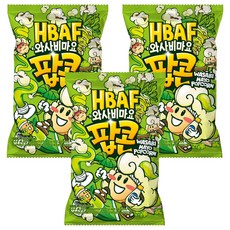 HBAF 芥末蛋黃醬爆米花, 3個, 80g