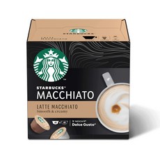 STARBUCKS 星巴克 那堤咖啡 咖啡膠囊5.5g + 牛奶膠囊16g, 21.5g, 6組, 1盒